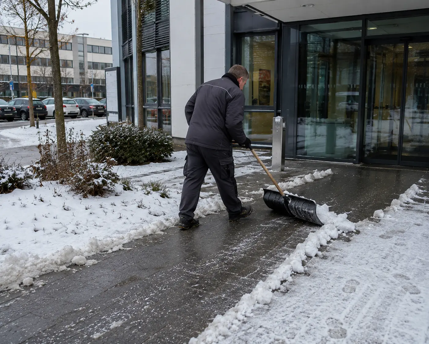 Winterdienst bei Schnee und Eis in Leipzig